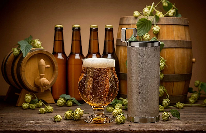 ABC domowego piwowara: kosz do chmielenia - przewodnik po prawidłowym użytkowaniu
