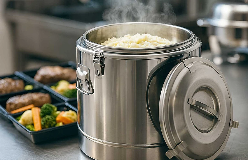 Bezpieczeństwo i higiena przy transporcie żywności - rola termosu gastronomicznego