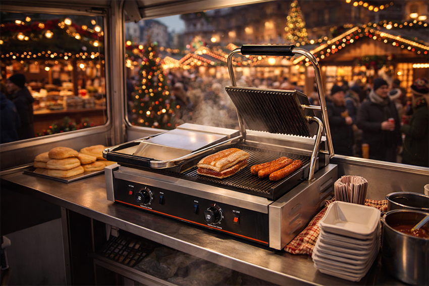 Grill kontaktowy — wszechstronność w kompaktowej formie