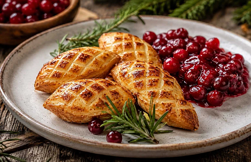 Grillowany oscypek z żurawiną – smak polskich gór